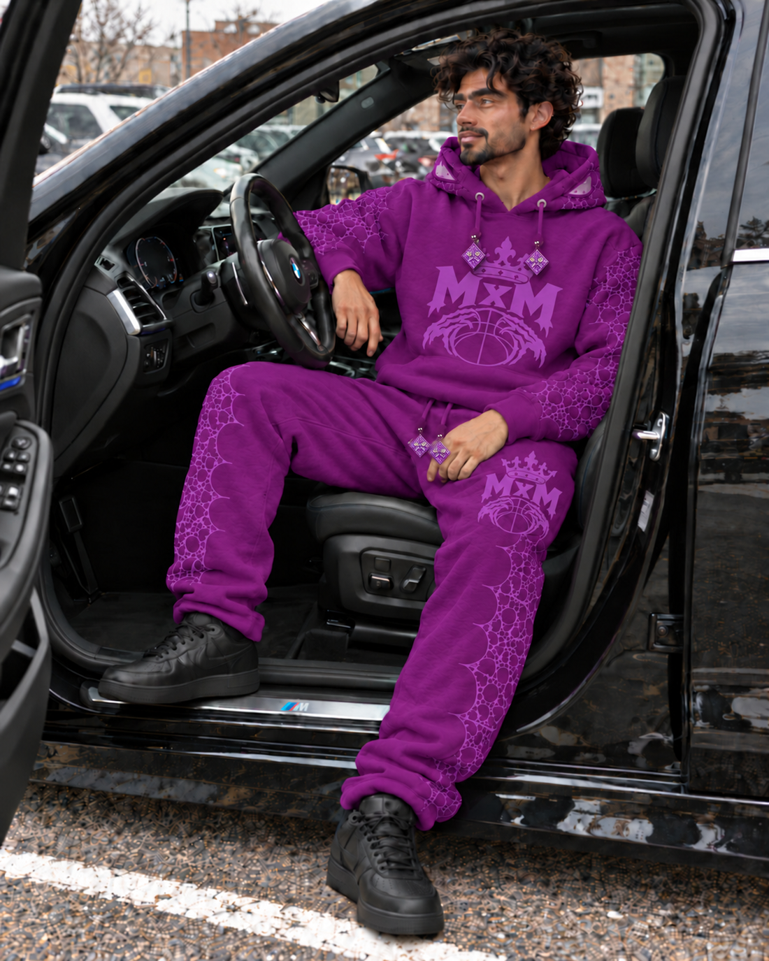 MxM Web Sweatpants — Purple (Preorder)