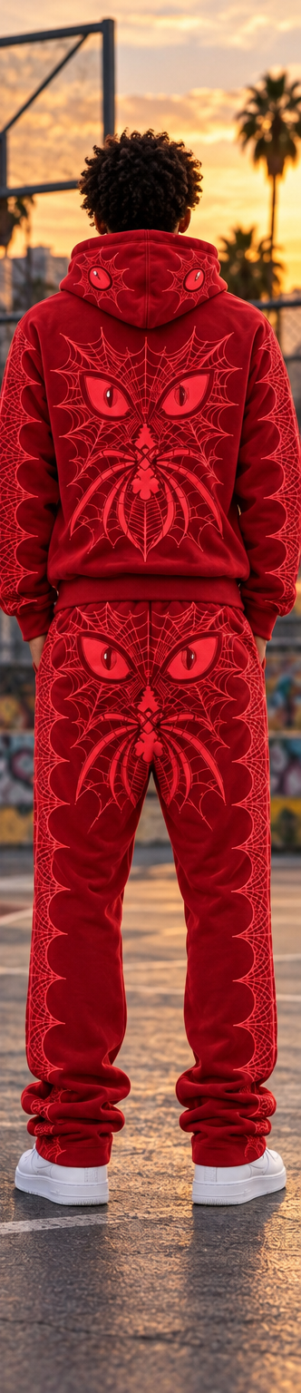 MxM Web Sweatpants — Red (Preorder)
