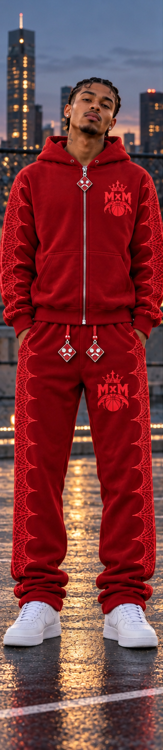 MxM Full Zip Webwear Set — Red (Preorder)