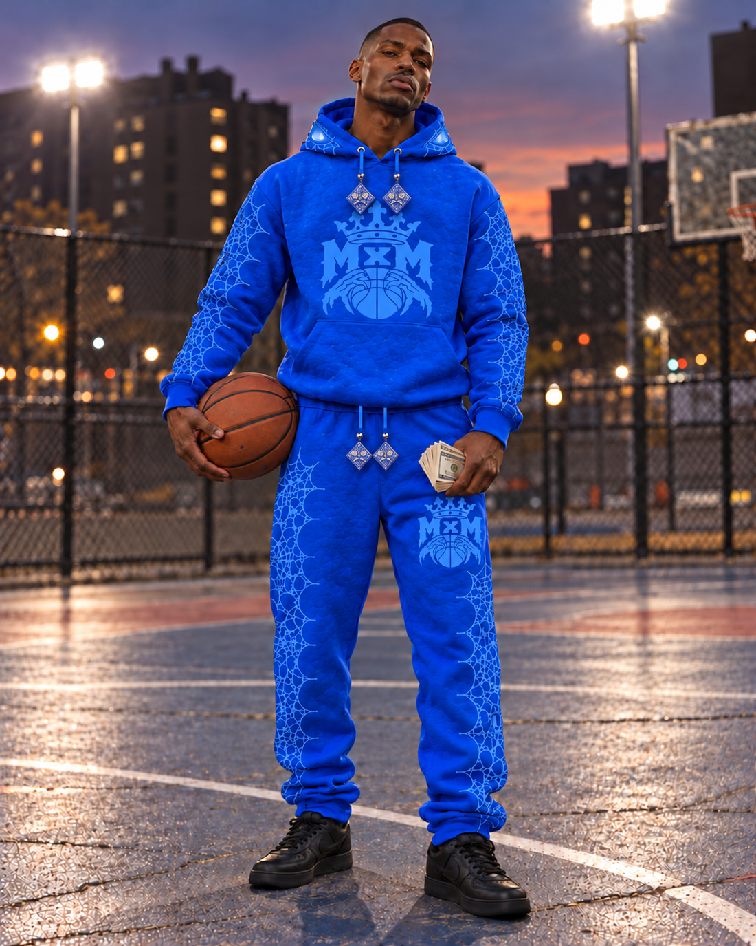 MxM Web Sweatpants — Blue (Preorder)