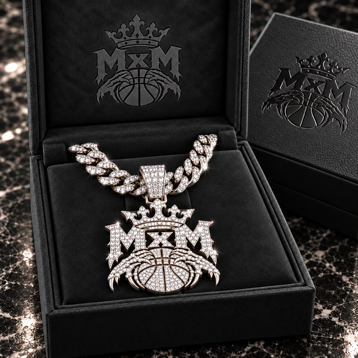 MxM Iced Crown Chain