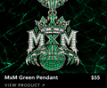 AI concept of MxM green pendant