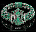 MxM logo bracelet green concept