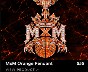 AI concept of MxM orange pendant