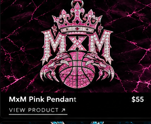 AI concept of MxM pink pendant