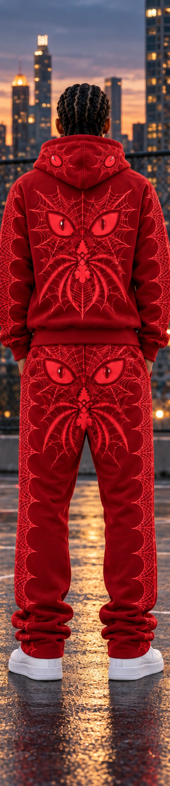 MxM Full Zip Webwear Set — Red (Preorder)