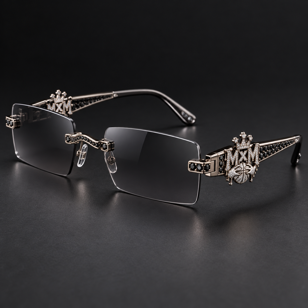 MxM Rimless Shades — black