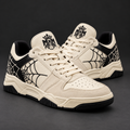 MxM Web Court Sneakers — Cream / Black