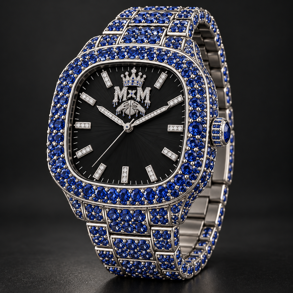 MxM Iced Watch — blue