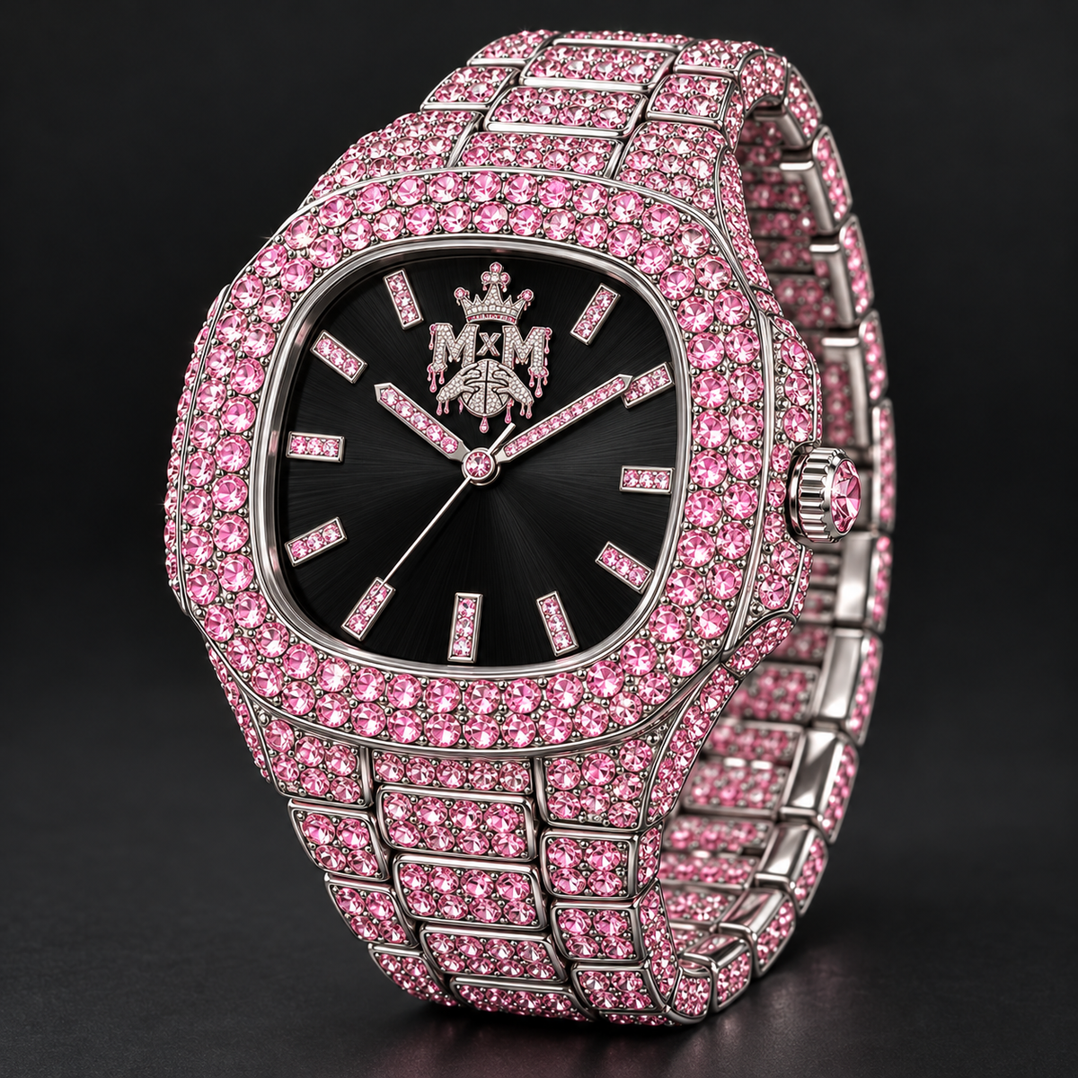 MxM Iced Watch — pink