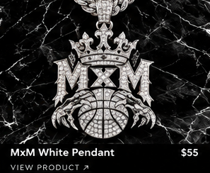 AI concept of MxM white pendant